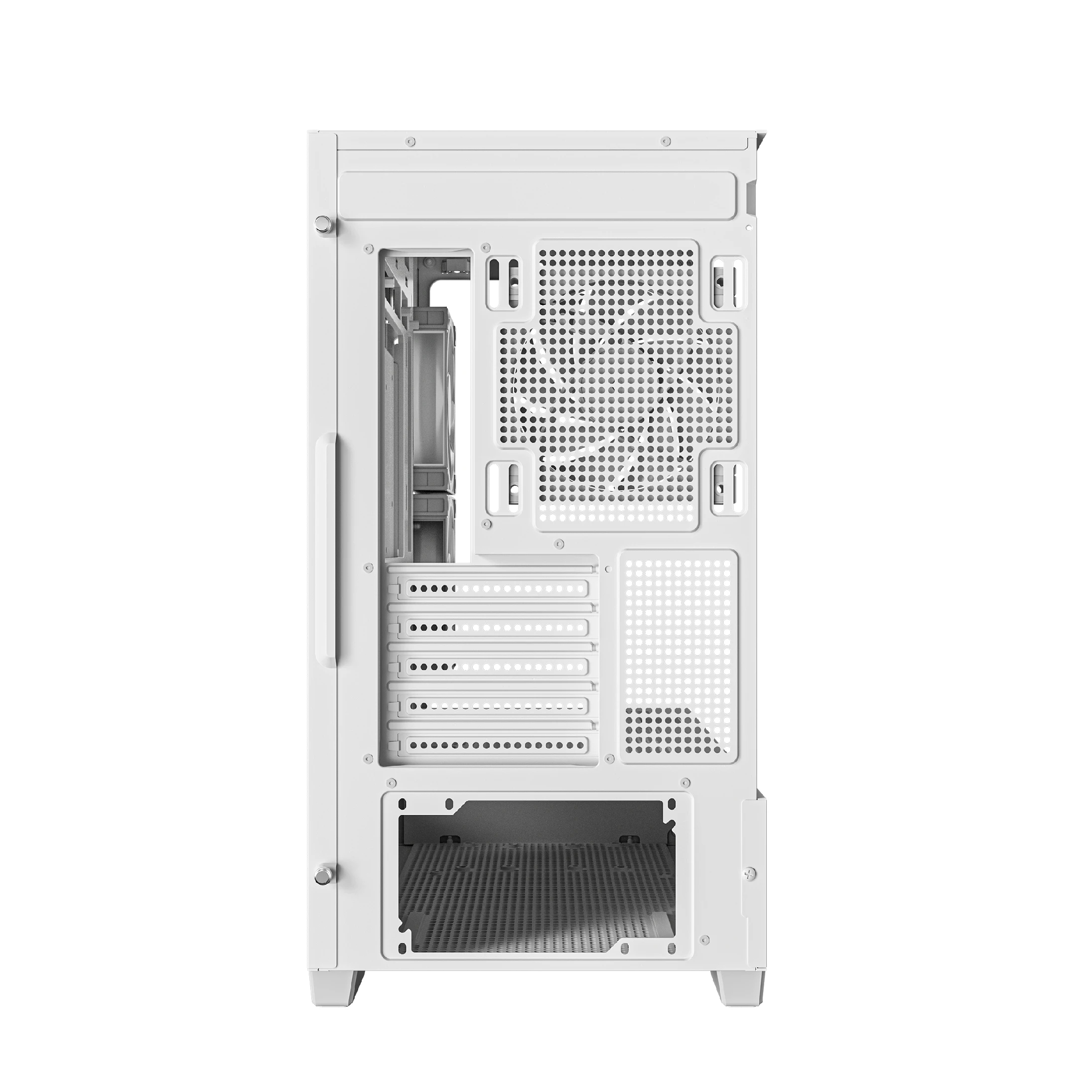 DeepCool кутия Case ATX - CG380 3F WH - 3 ARGB Fans, USB-C