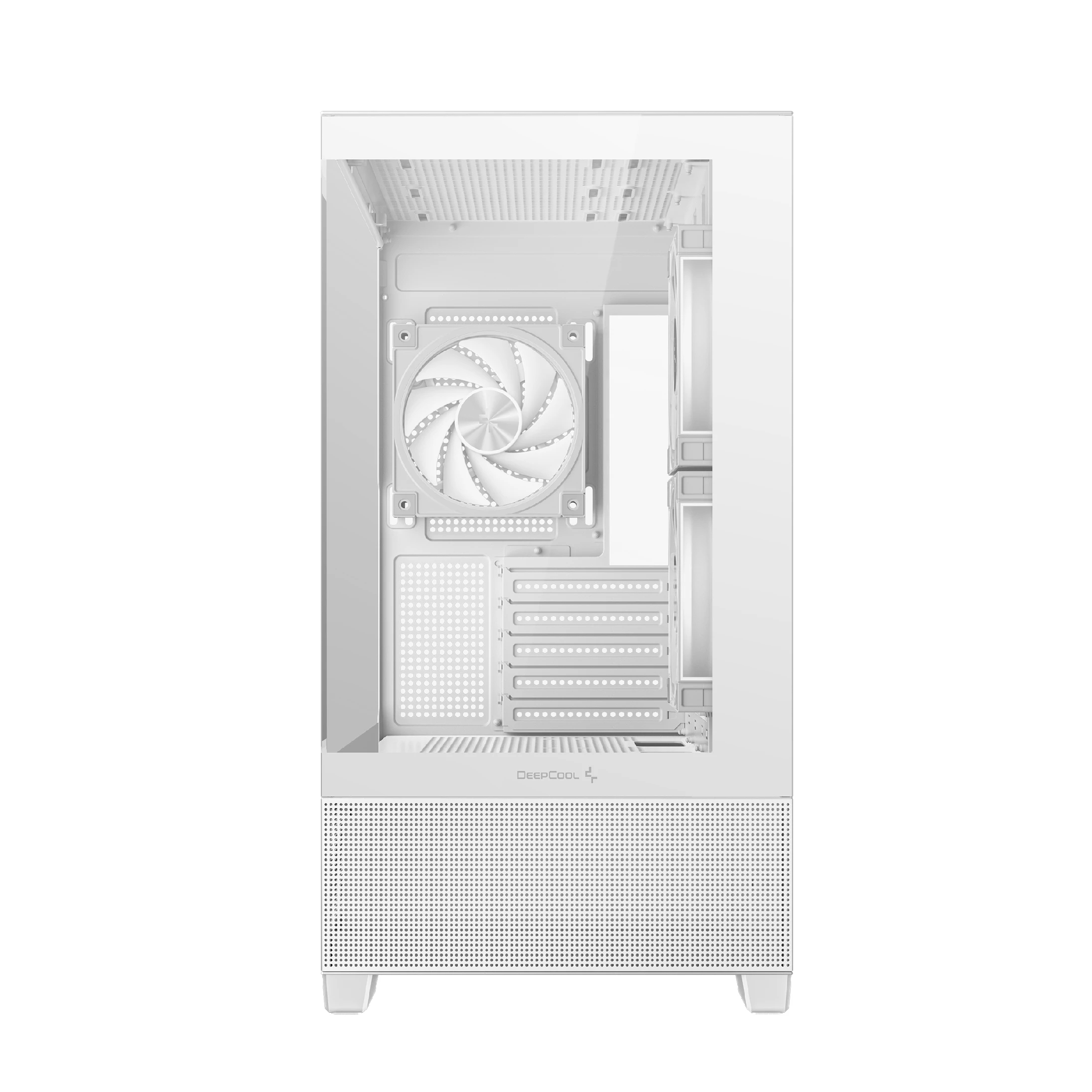 DeepCool кутия Case ATX - CG380 3F WH - 3 ARGB Fans, USB-C