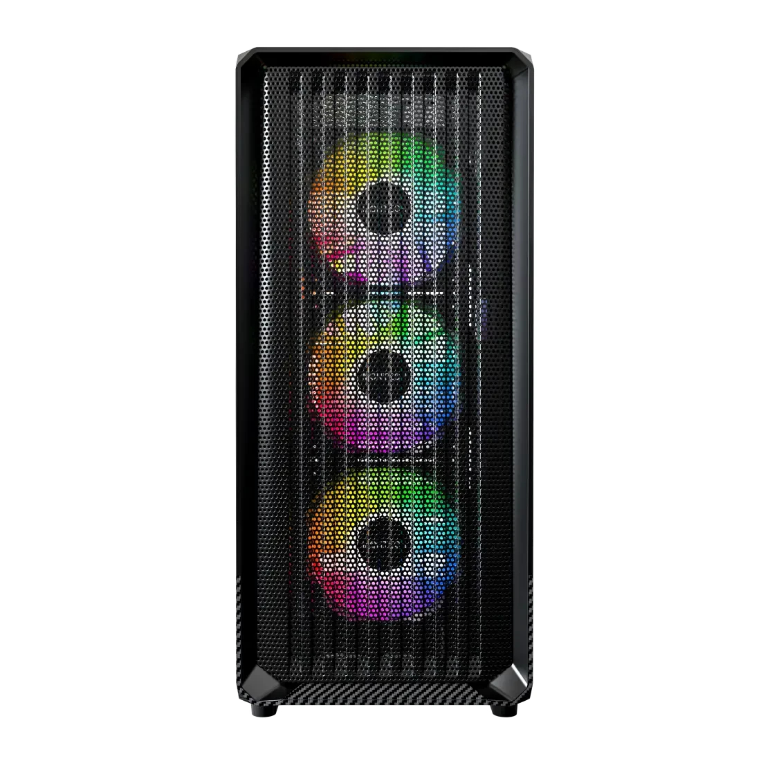 Montech кутия Case ATX - X5 (B) - 4 A-RGB fans, USB-C