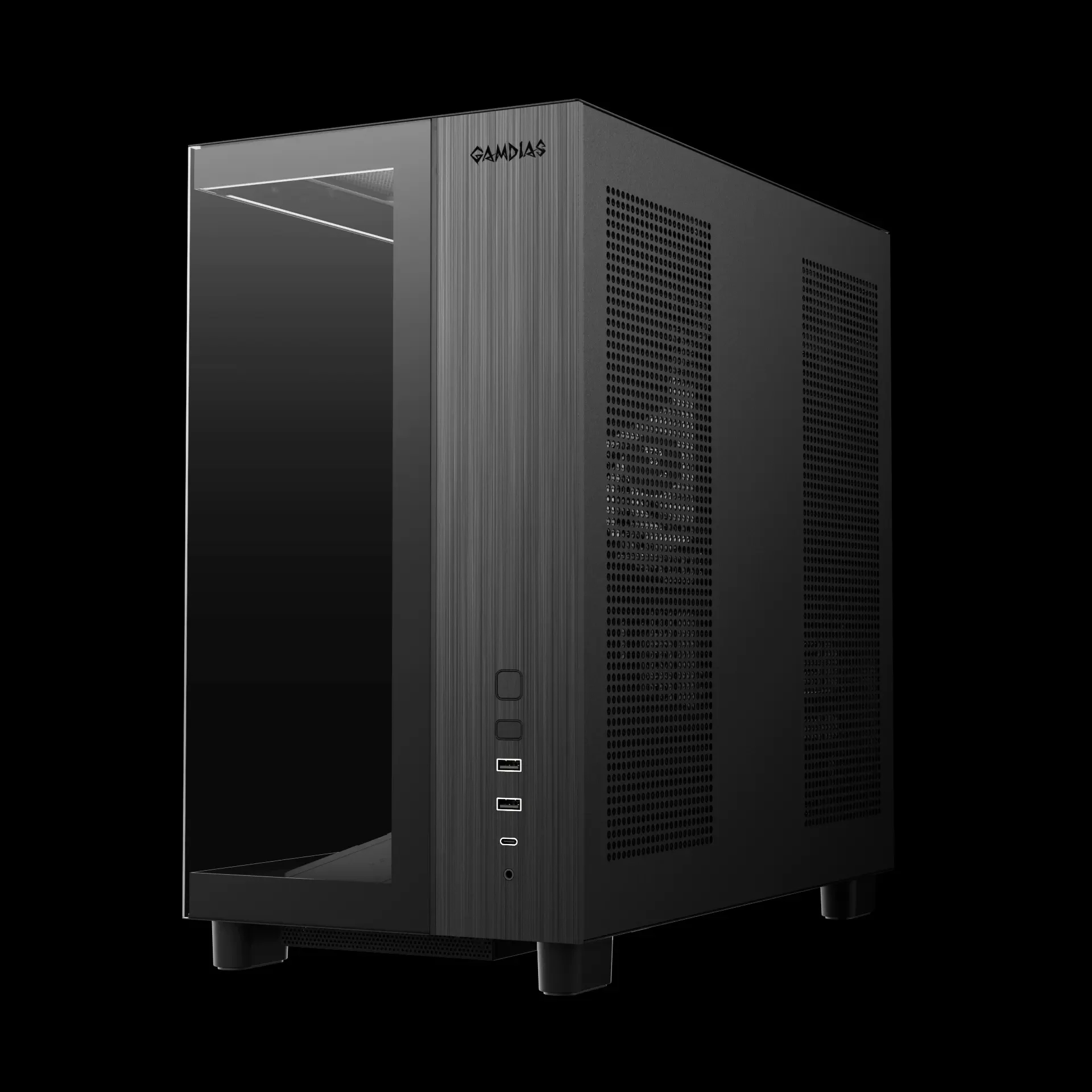Gamdias кутия Case ATX - ATLAS M4 - A-RGB, USB-C