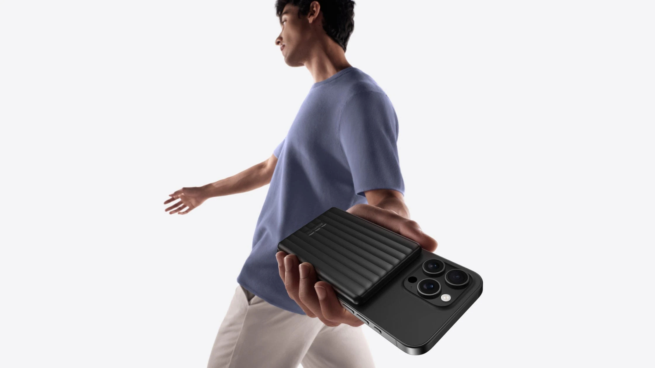Ecoflow преносима батерия Power Bank - Rapid Mag 5K Qi1 Black - 5000mAh - EF-RAPIDQI1-5K-B-EU