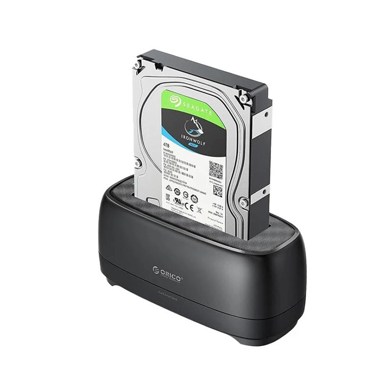 Orico докинг станция Storage - HDD/SSD Dock - 2.5/3.5 inch USB-C - DD18U3-EU-BK