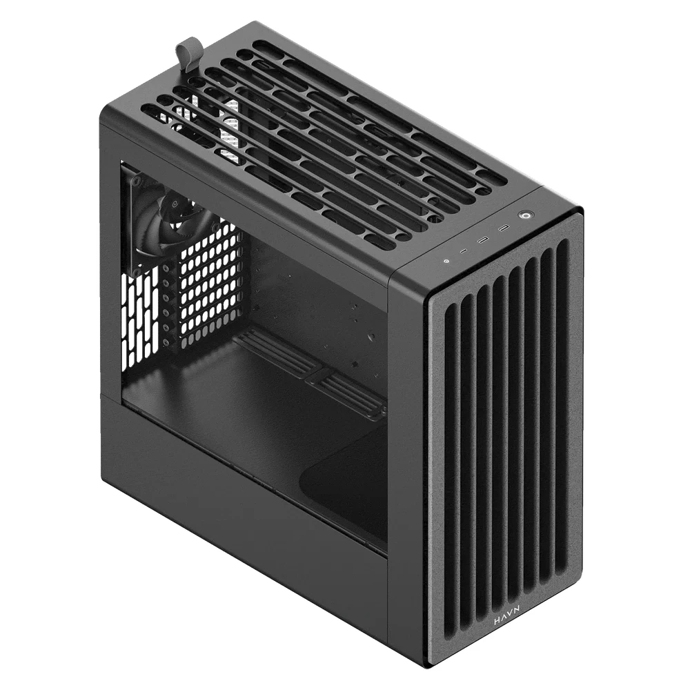 HAVN кутия Case E-ATX - BF 360 Flow Black