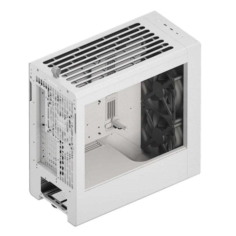 HAVN кутия Case E-ATX - BF 360 Flow White