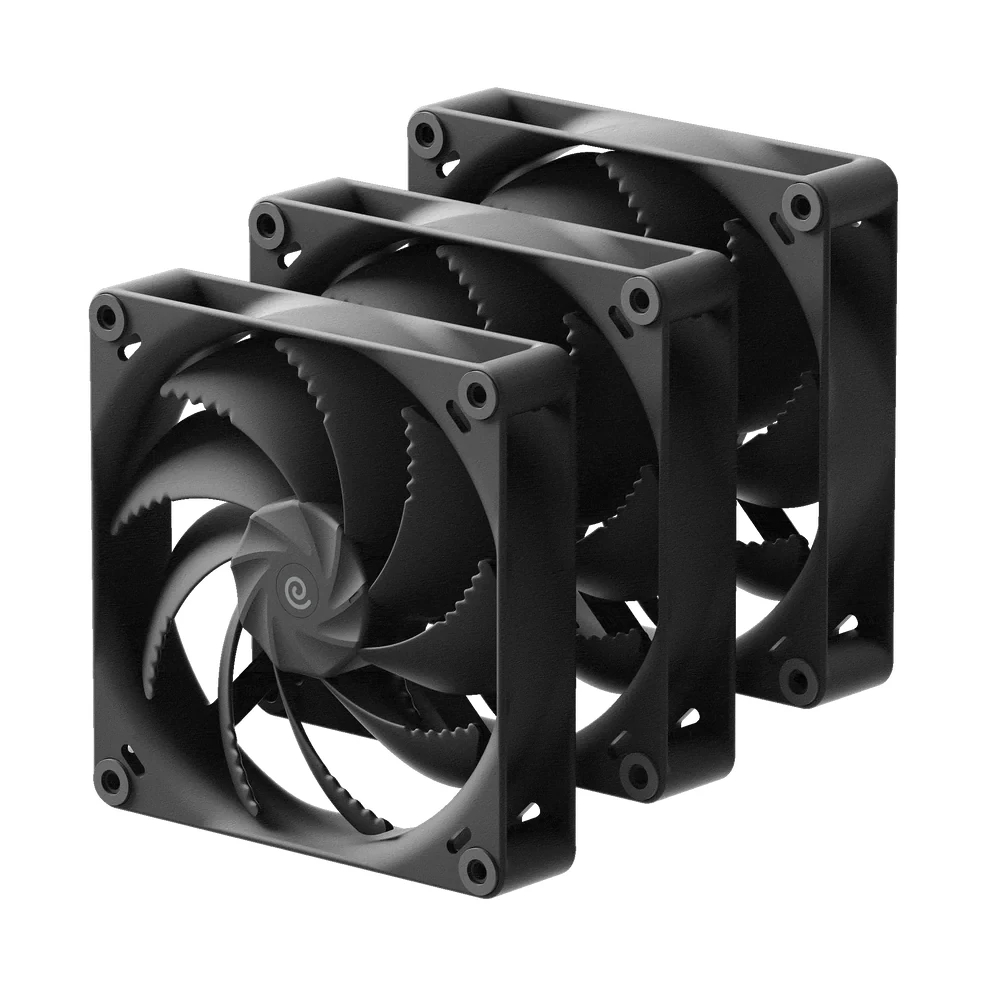 HAVN комплект вентилатори Fan Pack 3-in-1 3 x 140mm - H14 Black Fan Triple Pack
