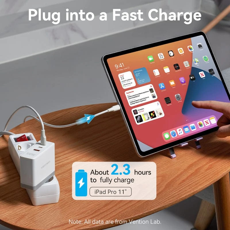 Vention Кабел USB 2.0 Type-C to Type-C - 1M White 3A Fast Charge - TAXWF