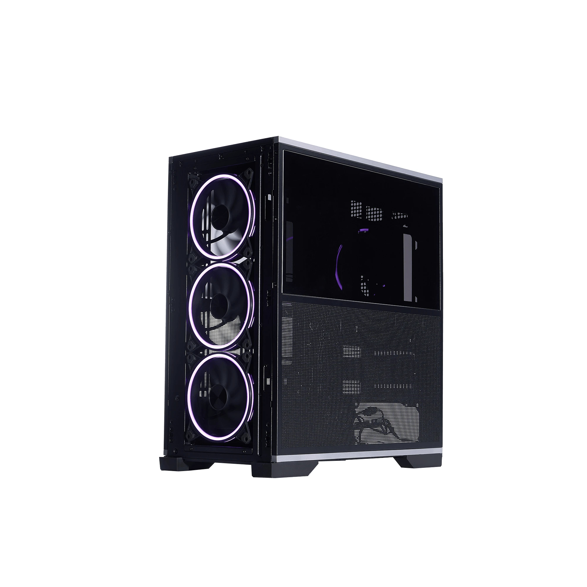 1stPlayer кутия Case EATX - IF8 Black - 4 x 140 mm A-RGB fans included, USB-C