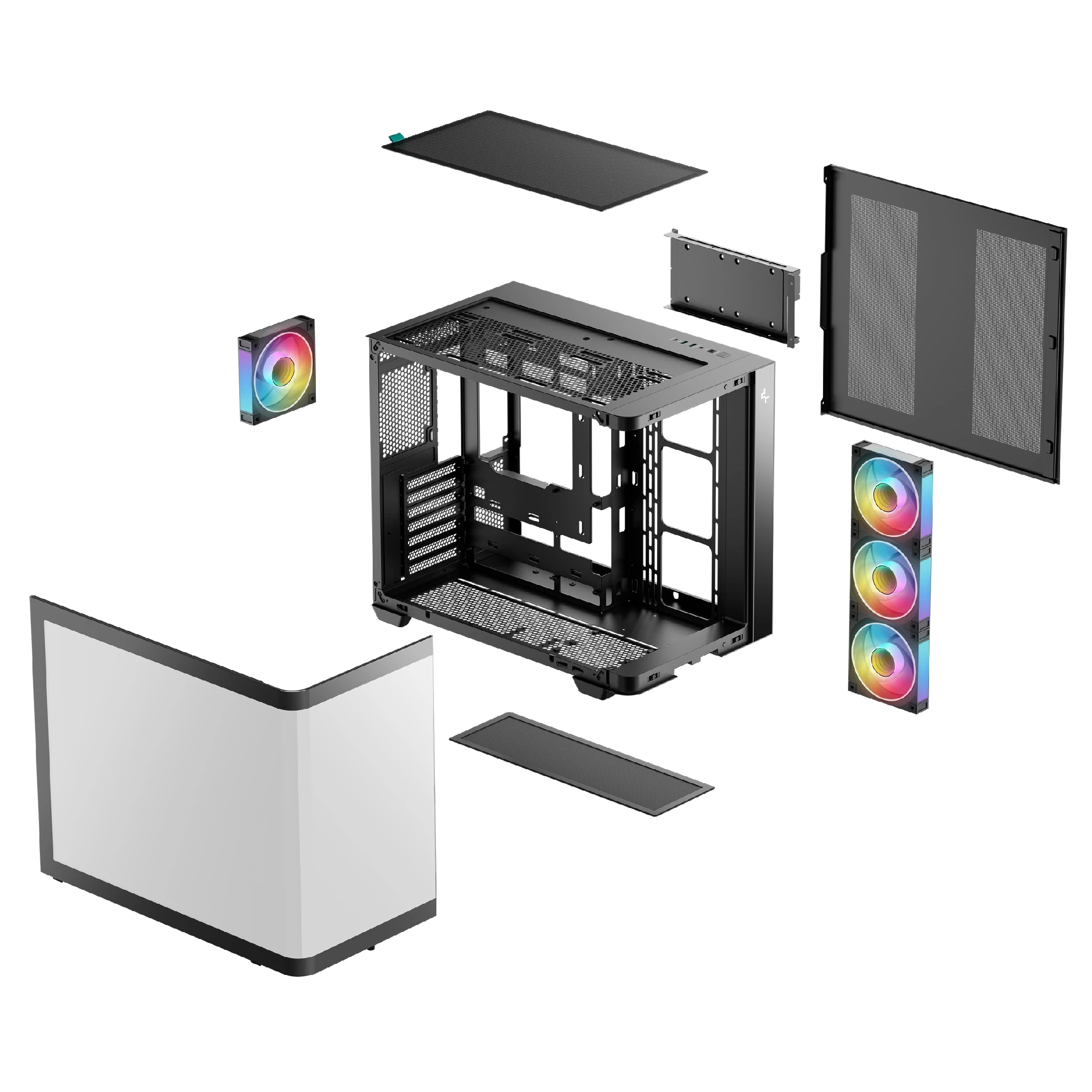 DeepCool кутия Case ATX - CG530U 4F - 4 ARGB Fans