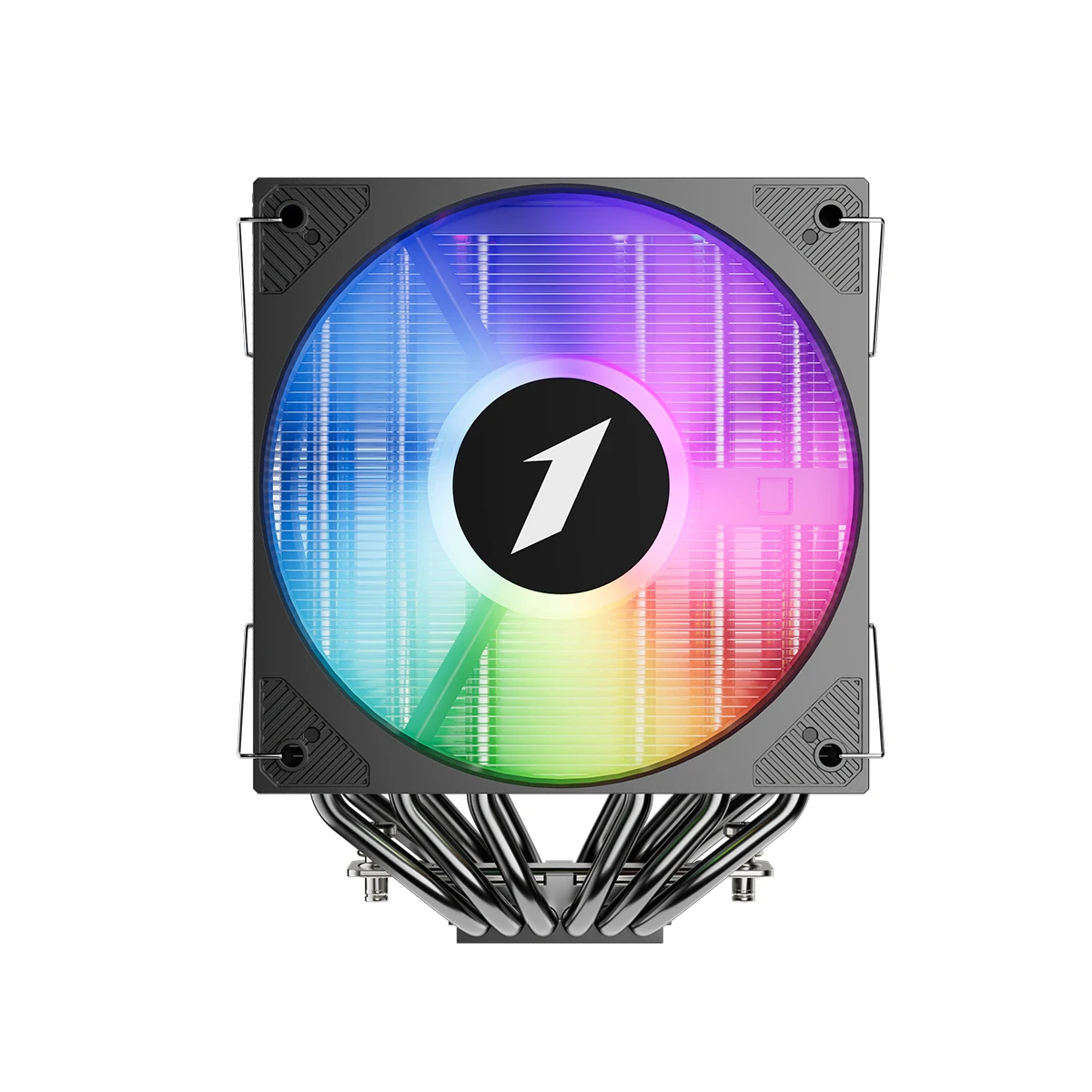 1stPlayer охладител CPU Cooler CRYO CY12LD Black - LGA1851/AM5, Dual-Tower, ARGB