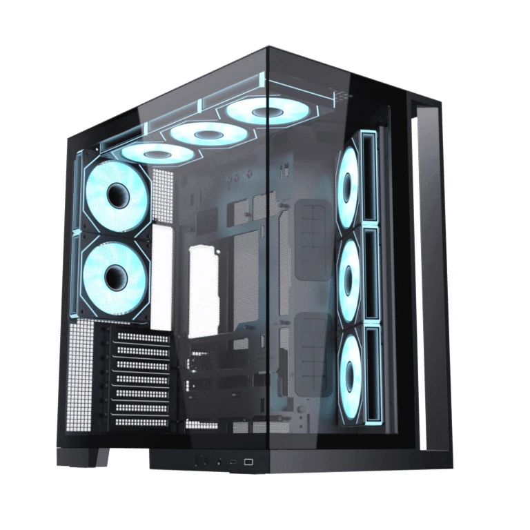 Xigmatek кутия Case ATX - Aqua 7 - 8 ARGB Fans, USB-C