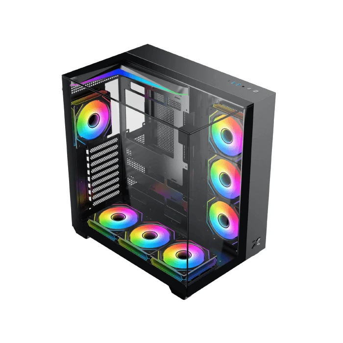 Xigmatek кутия Case ATX - Aqua V (H23A) - 7 ARGB Fans
