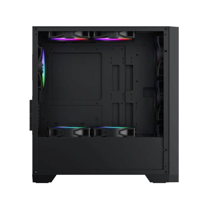 Xigmatek кутия Case mATX - NYX II - 4 RGB Fans