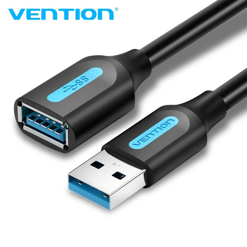 Vention Кабел USB 3.0 Extension AM / AF - 1.0M Black - CBHBF