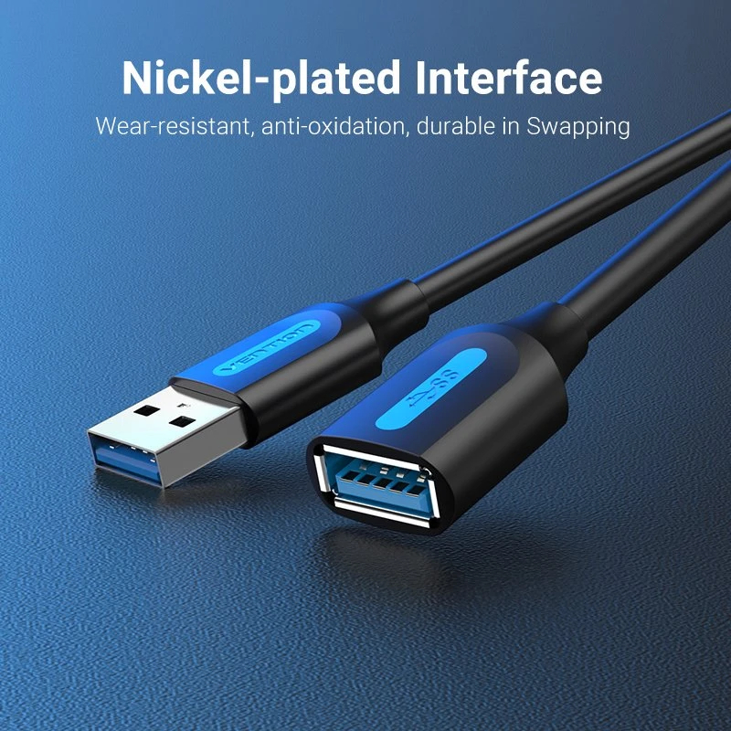 Vention Кабел USB 3.0 Extension AM / AF - 5.0M Black - CBHBJ