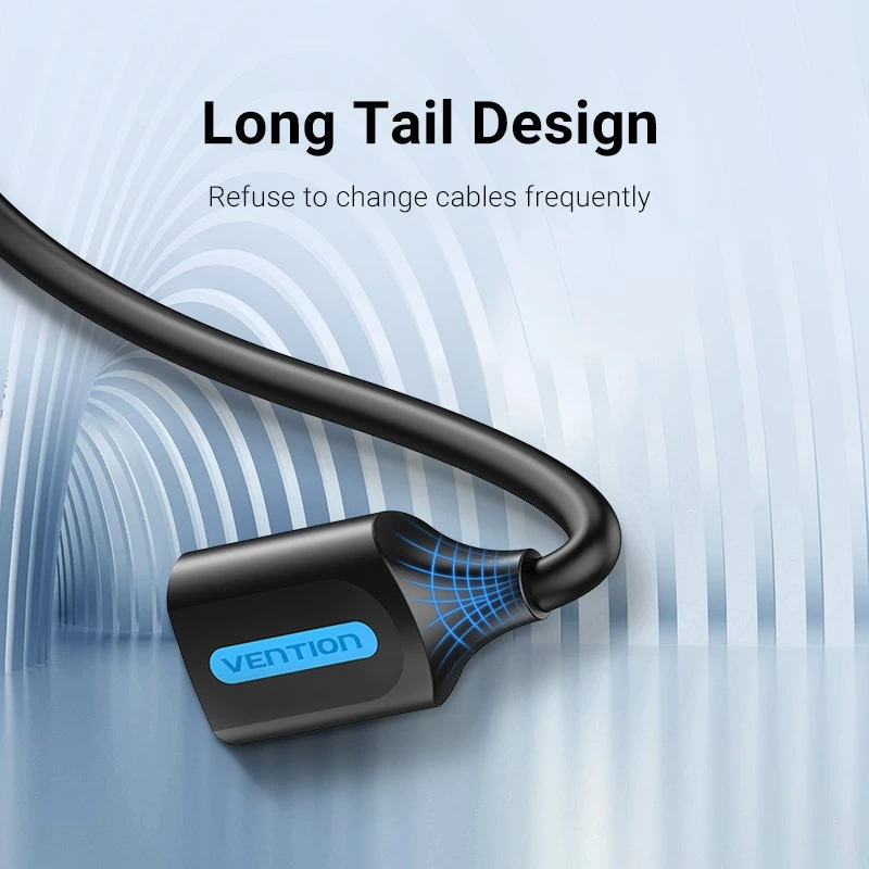 Vention Кабел USB 3.0 Extension AM / AF - 5.0M Black - CBHBJ