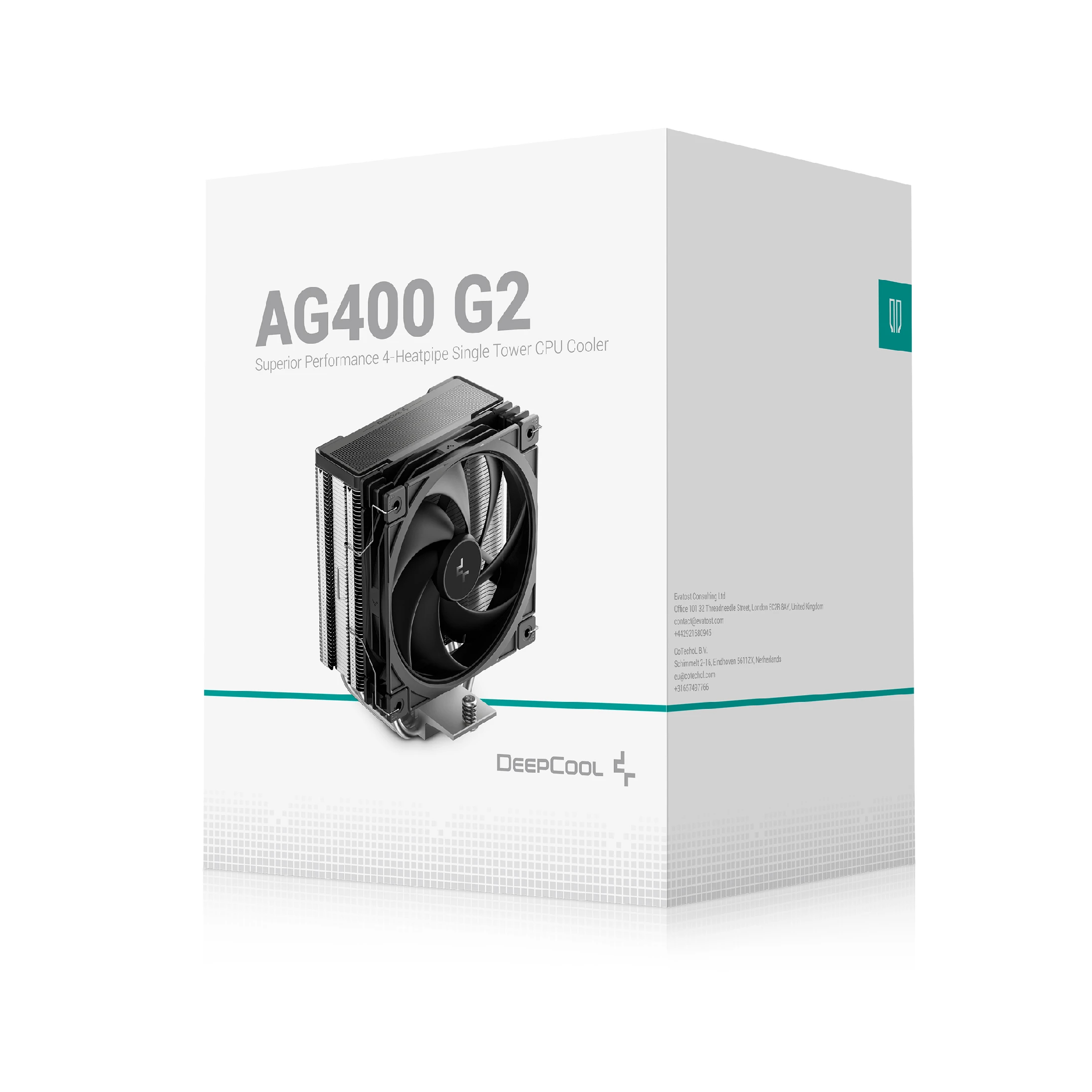 DeepCool охладител CPU Cooler AG400 G2 - LGA1851/AM5