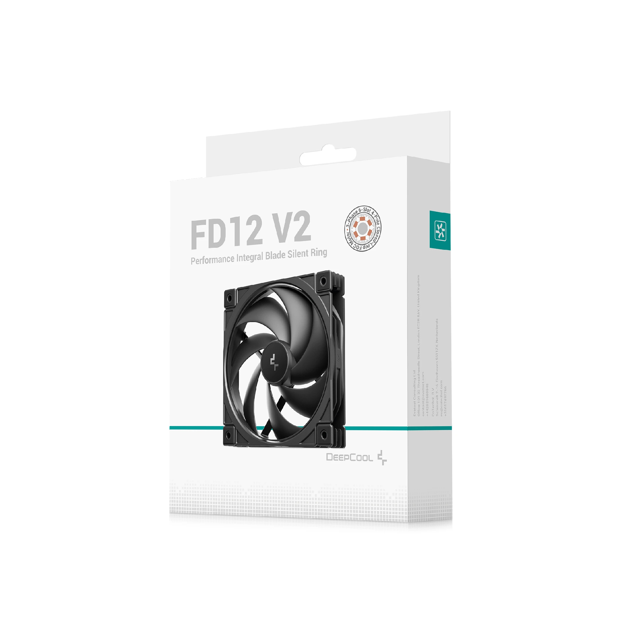 DeepCool вентилатор Fan 120mm - FD12 V2