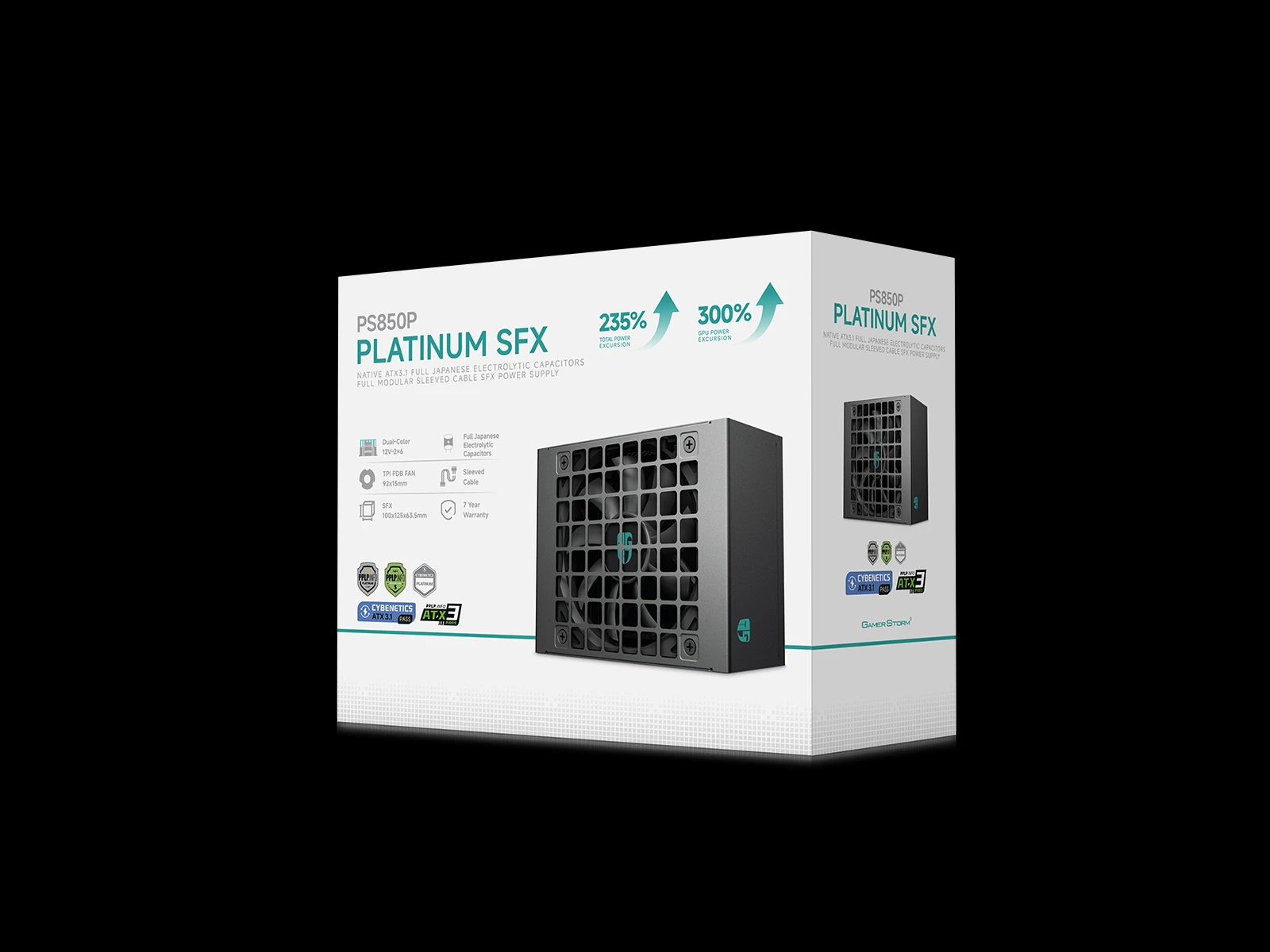 DeepCool захранване PSU SFX 3.1 850W Platinum, Full Modular - PS850P