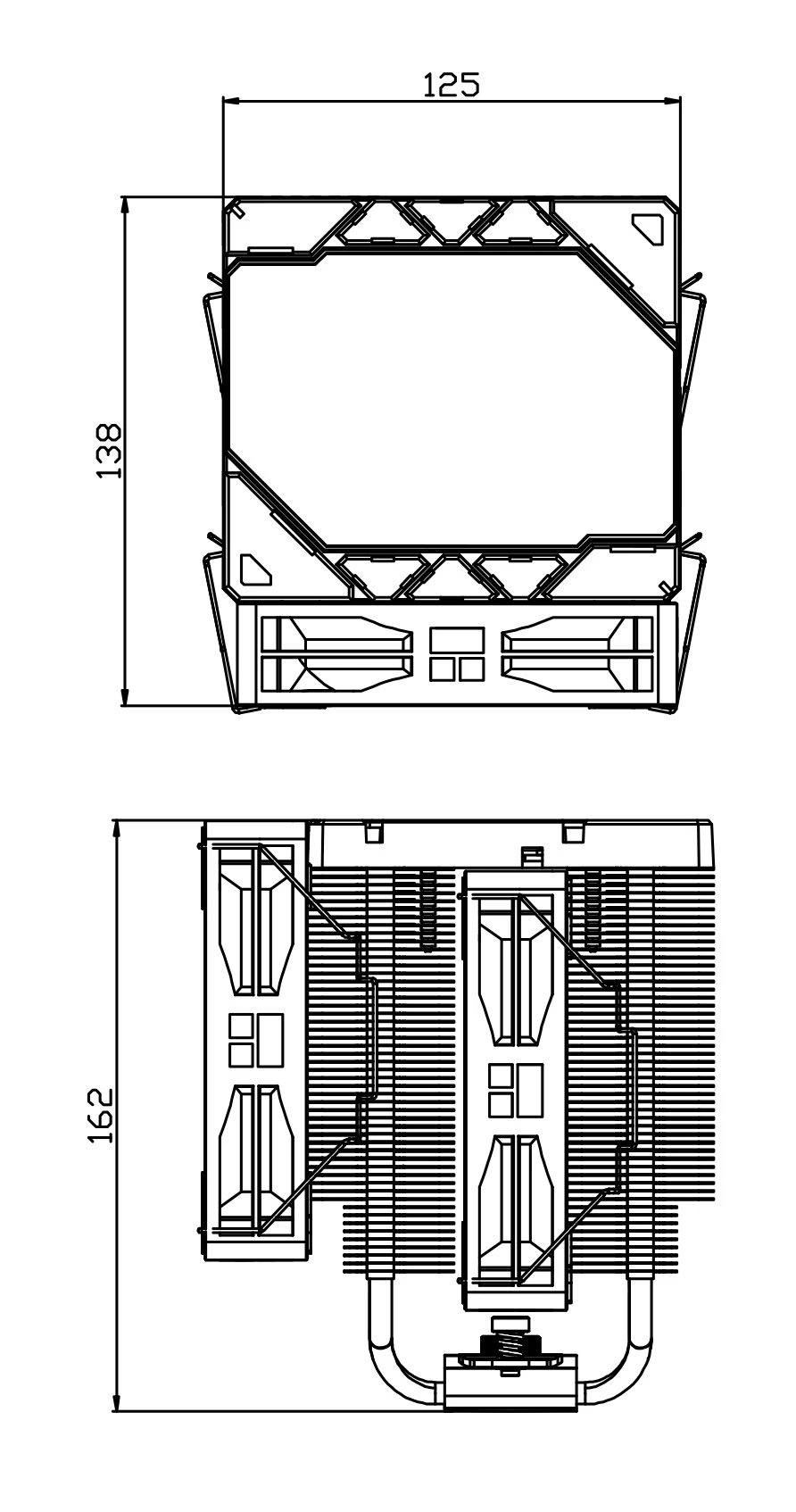 Thermalright охладител CPU Cooler Peerless Assassin 120 Vision ARGB - Dual-Tower - 2.8 inch Display, LGA1851/AM5