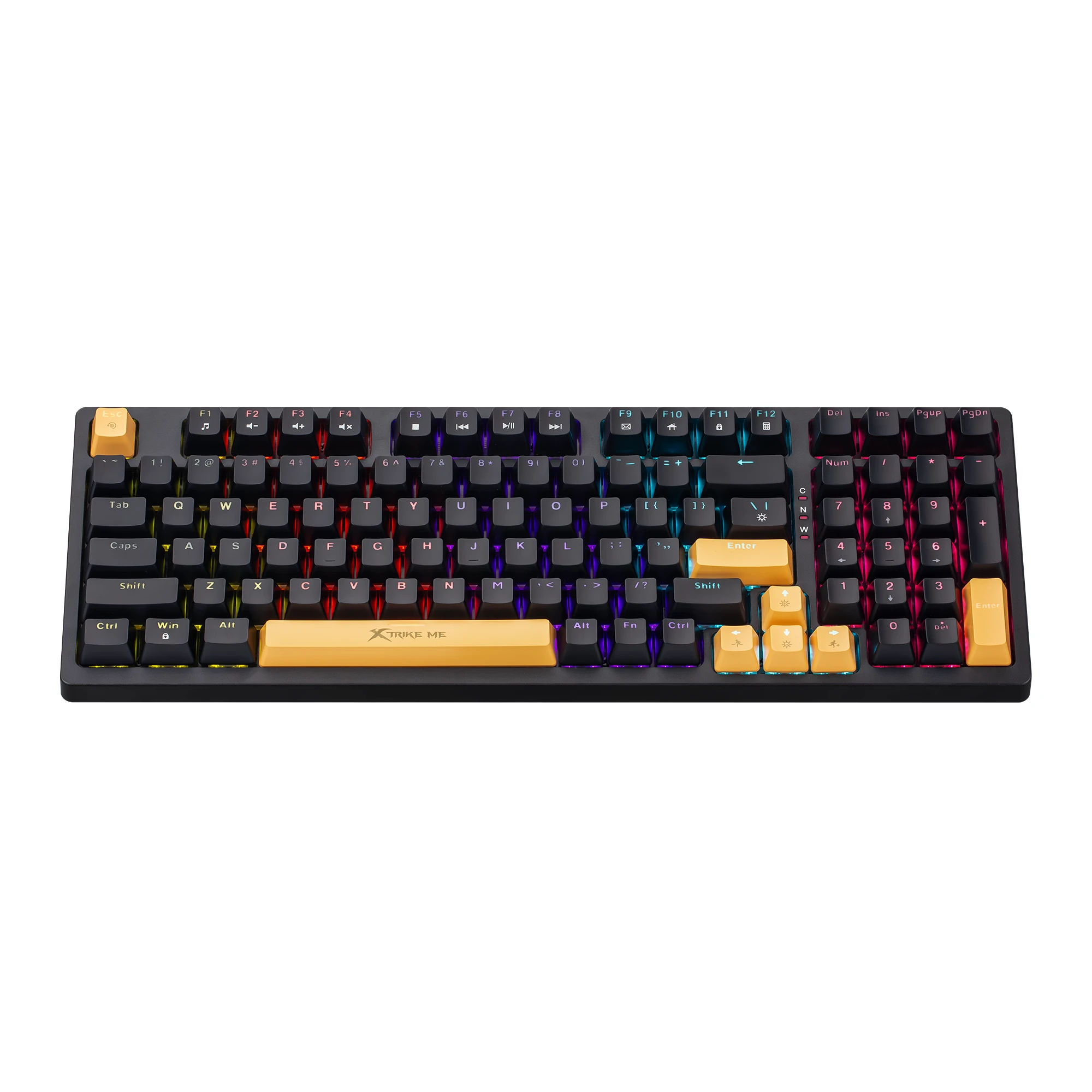 Xtrike ME геймърска механична клавиатура Gaming Mechanical keyboard 98 keys - GK-997 - (English US)