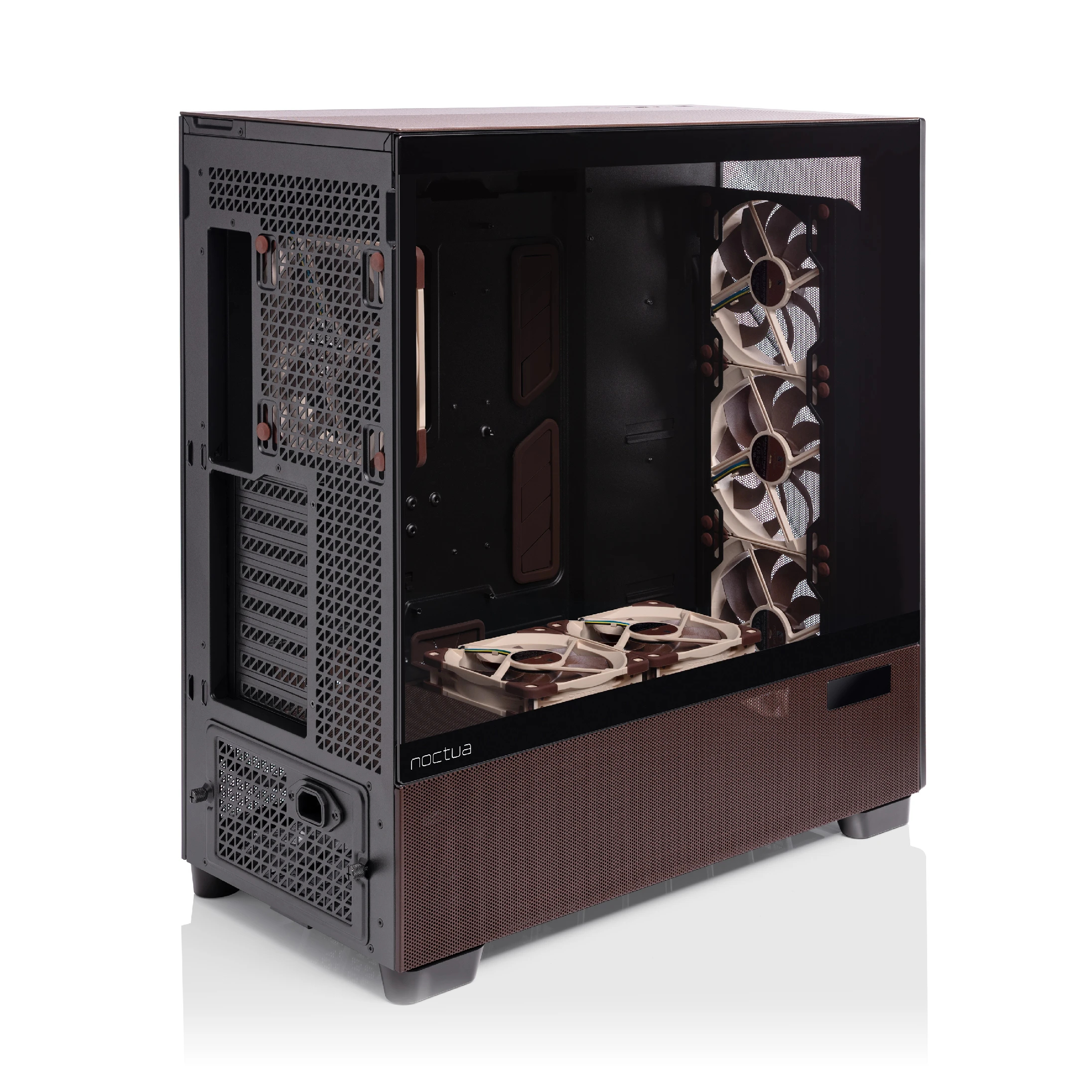 Noctua кутия Case E-ATX - Antec Flux Pro Noctua Edition