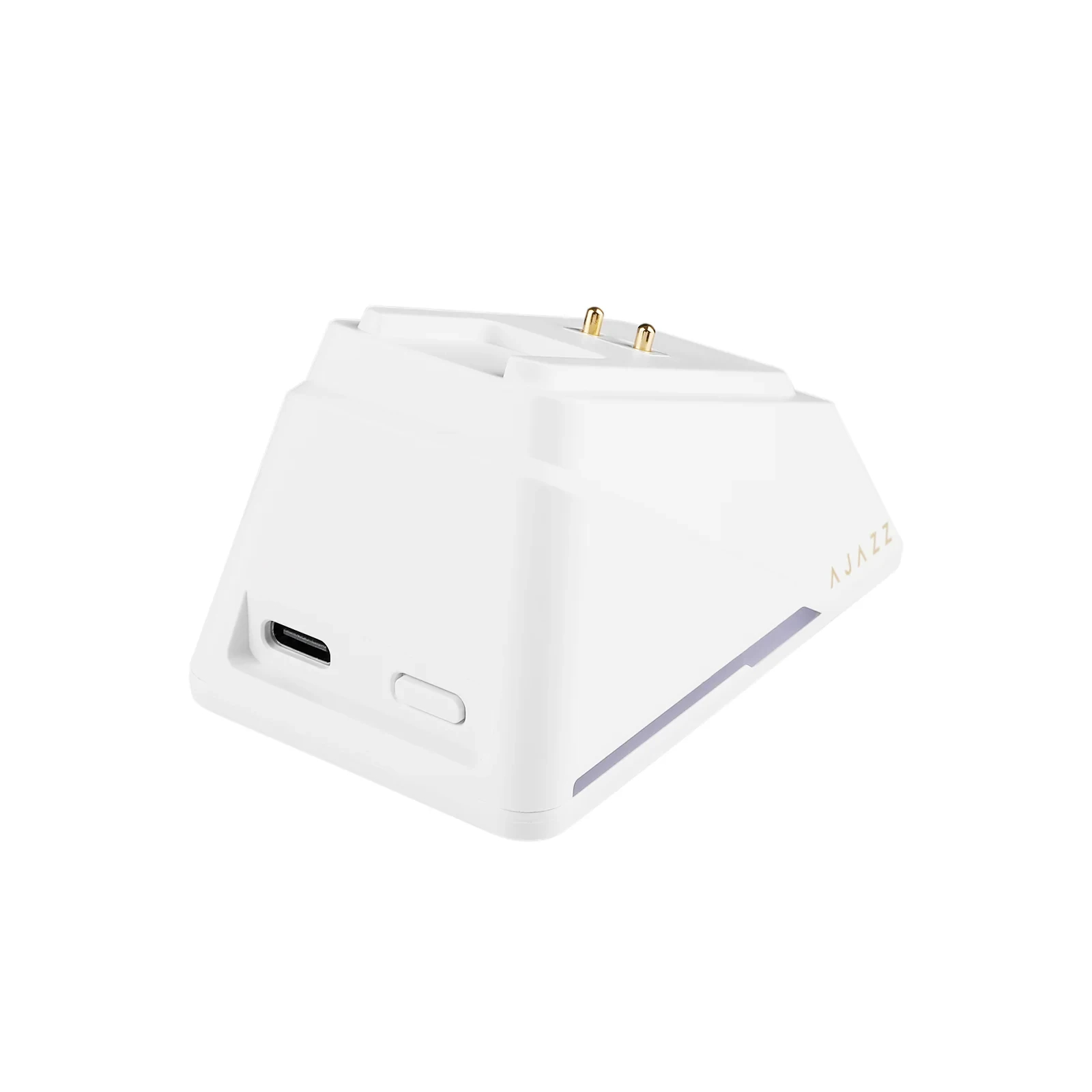 Ajazz професионална геймърска мишка AJ159 APEX - Wireless Gaming Mouse - 8K, Magnetic Charging Dock, White