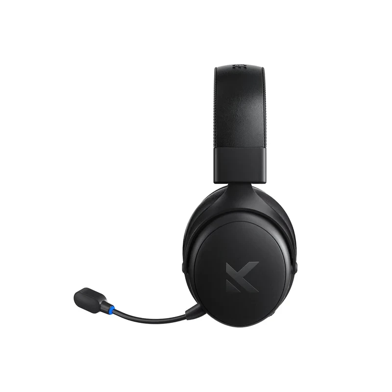 MCHOSE безжични геймърски слушалки Wireless Gaming Headphones - V9 Pro Steel Black - Bluetooth , 2.4G