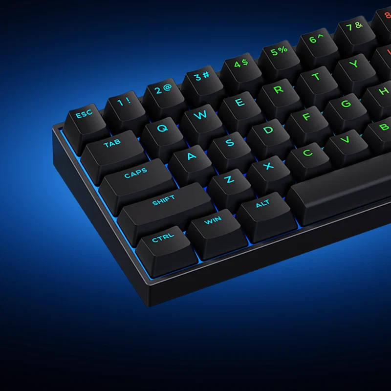 MCHOSE геймърска механична клавиатура Gaming Mechanical Keyboard Ace 60 Pro - 8K, TTC Uranus Magnetic Switch - Standard [Linear] (English US), White