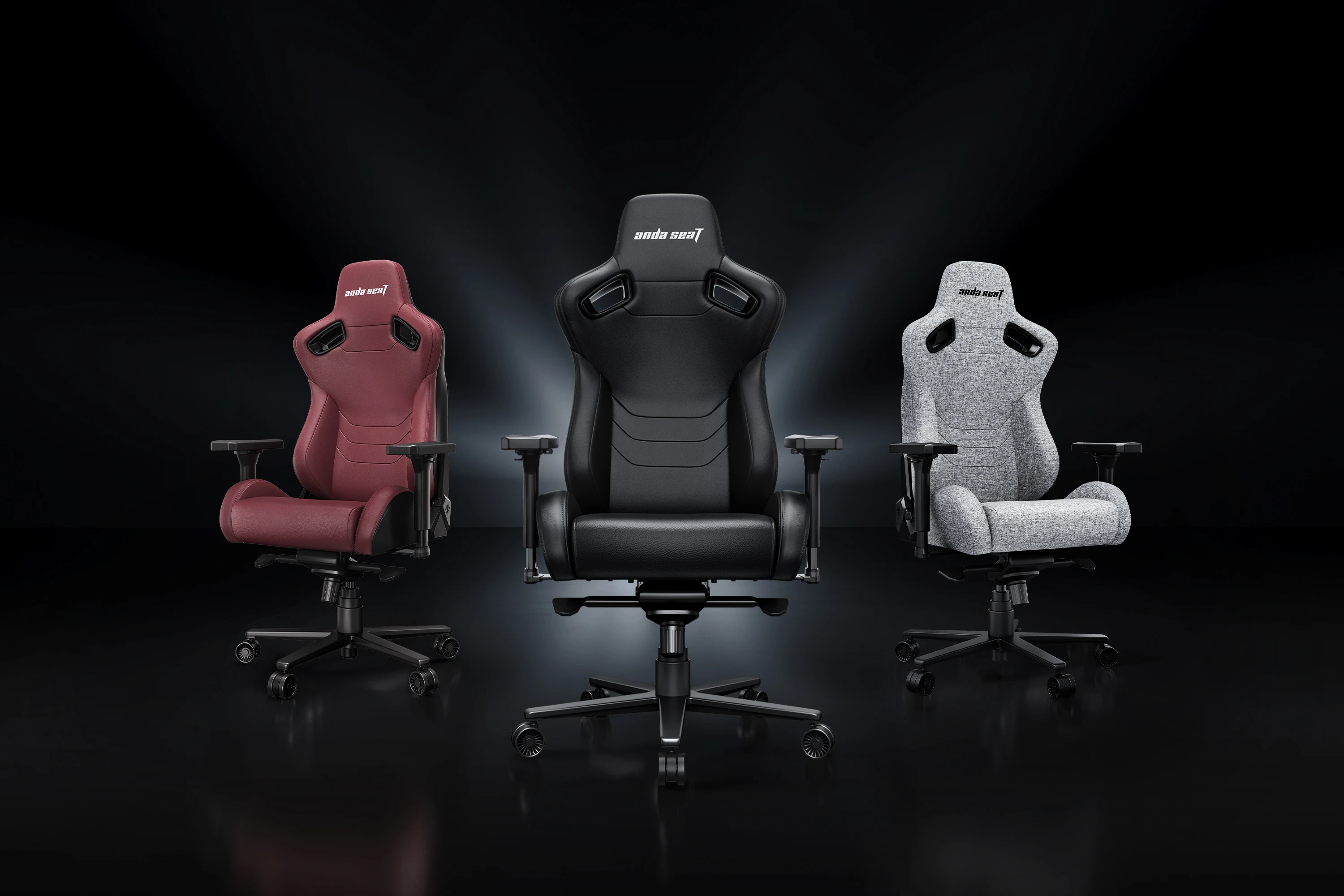 Anda Seat геймърски стол Gaming Chair Kaiser 2 Pro - Lether Black