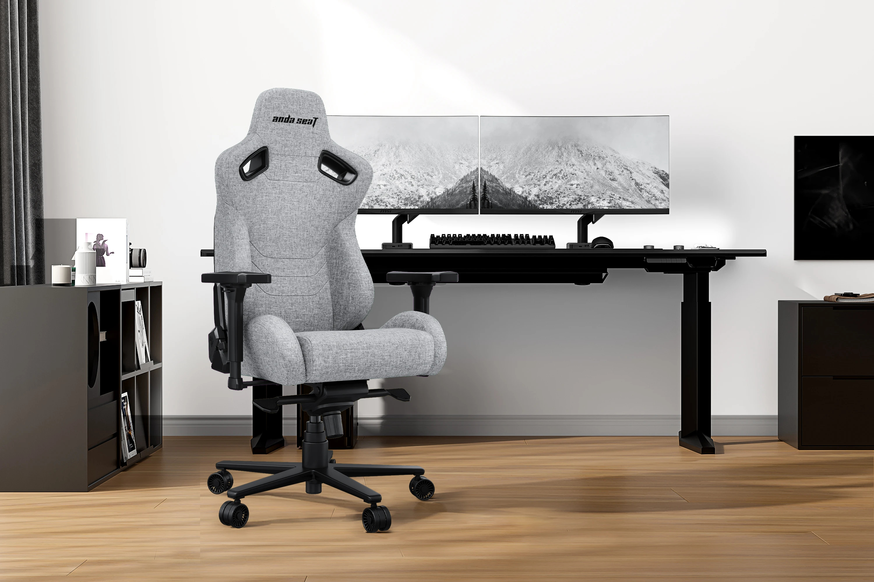 Anda Seat геймърски стол Gaming Chair Kaiser 2 Pro - Lether Black