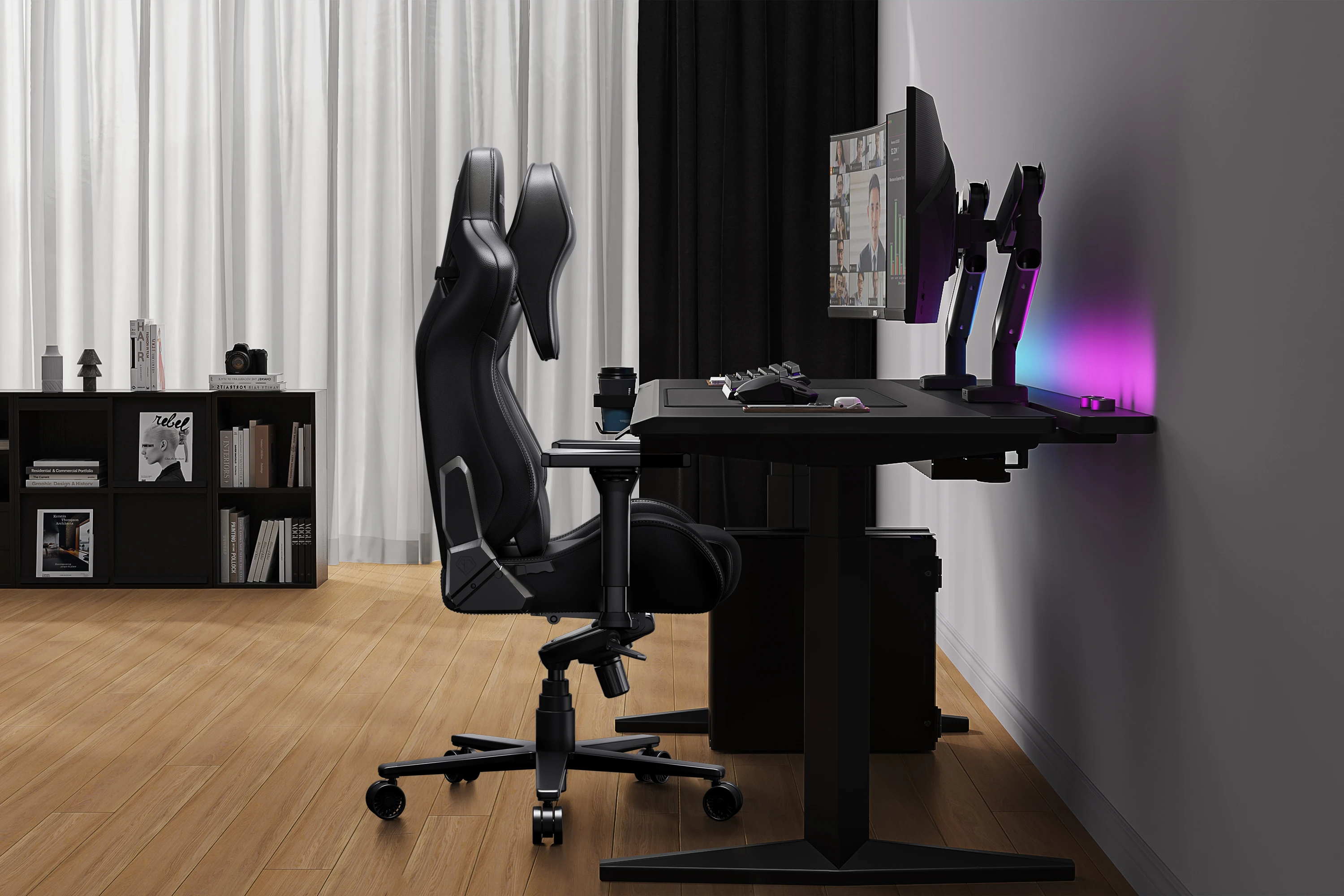 Anda Seat геймърски стол Gaming Chair Kaiser 2 Pro - Grey Fabric