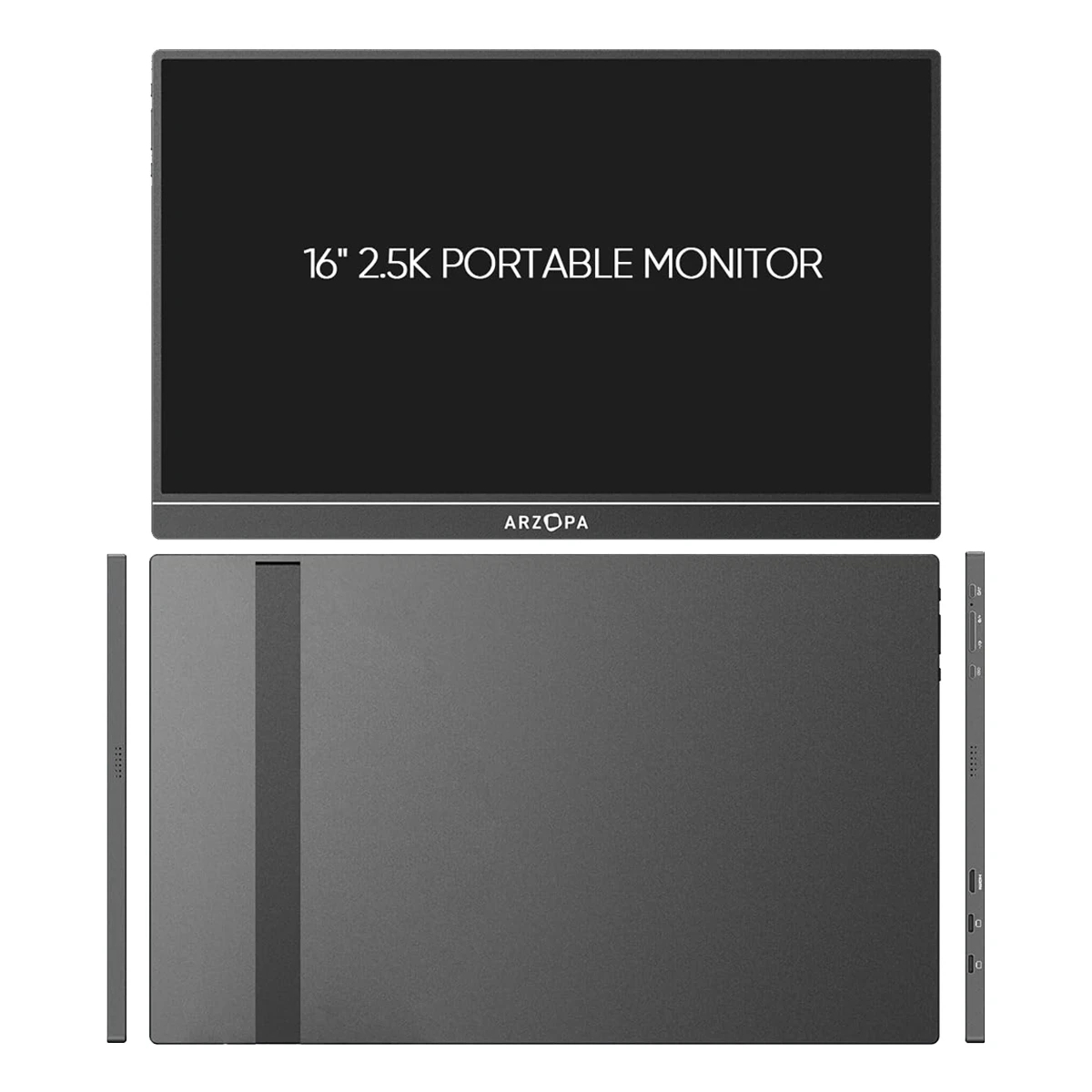 Arzopa преносим монитор Portable Monitor - Z1RC - 16", 2.5K, 60Hz, IPS