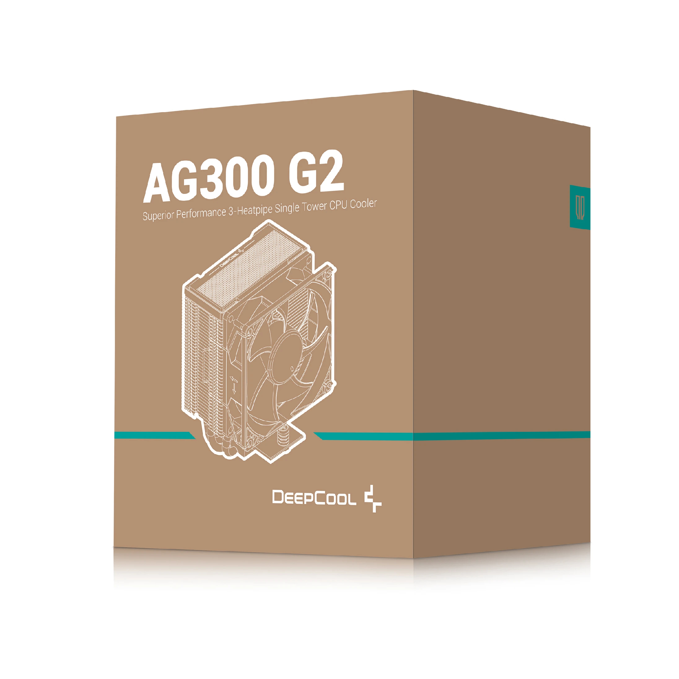 DeepCool охладител CPU Cooler AG300 G2 - LGA1851/AM5