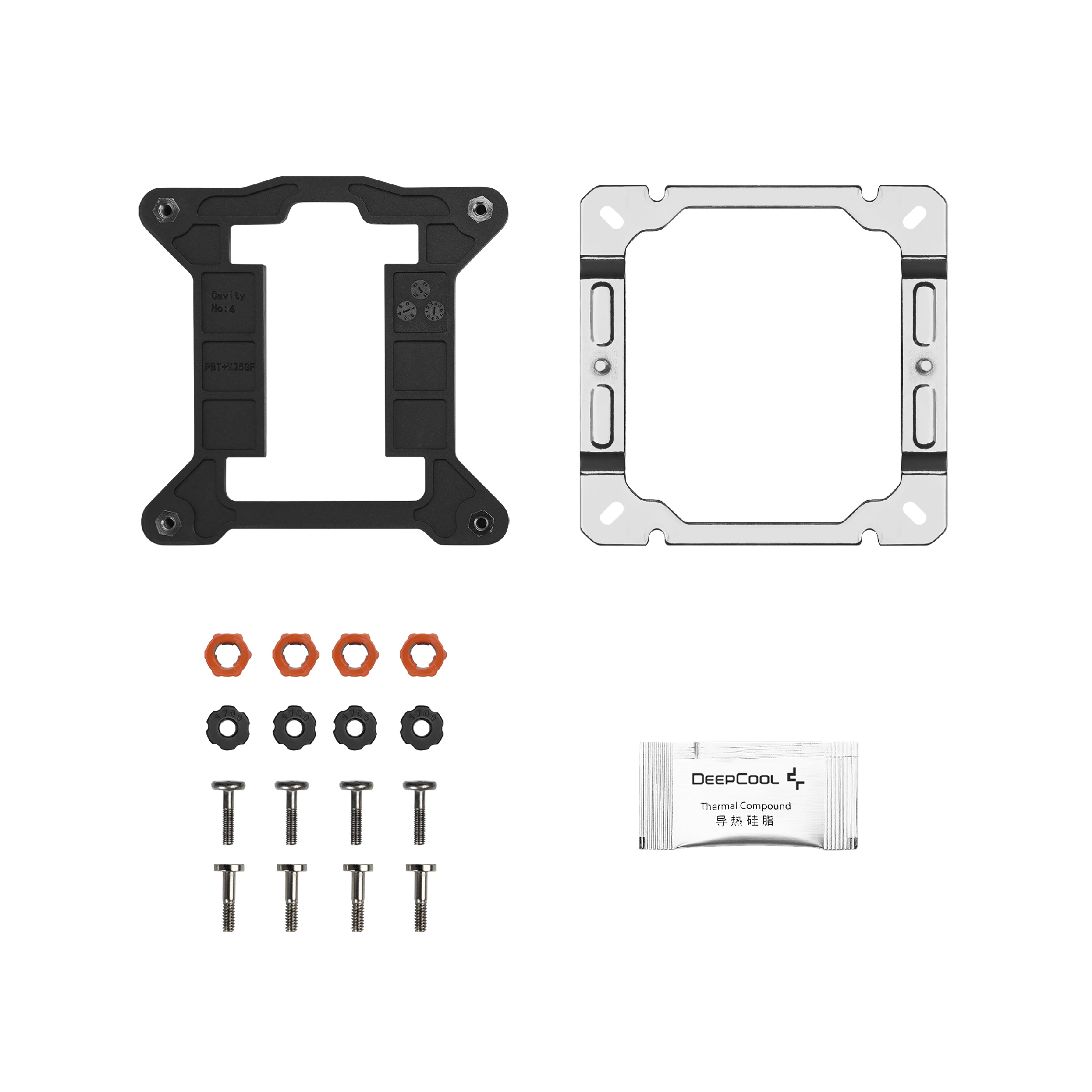 DeepCool охладител CPU Cooler AG400 G2 WH - LGA1851/AM5