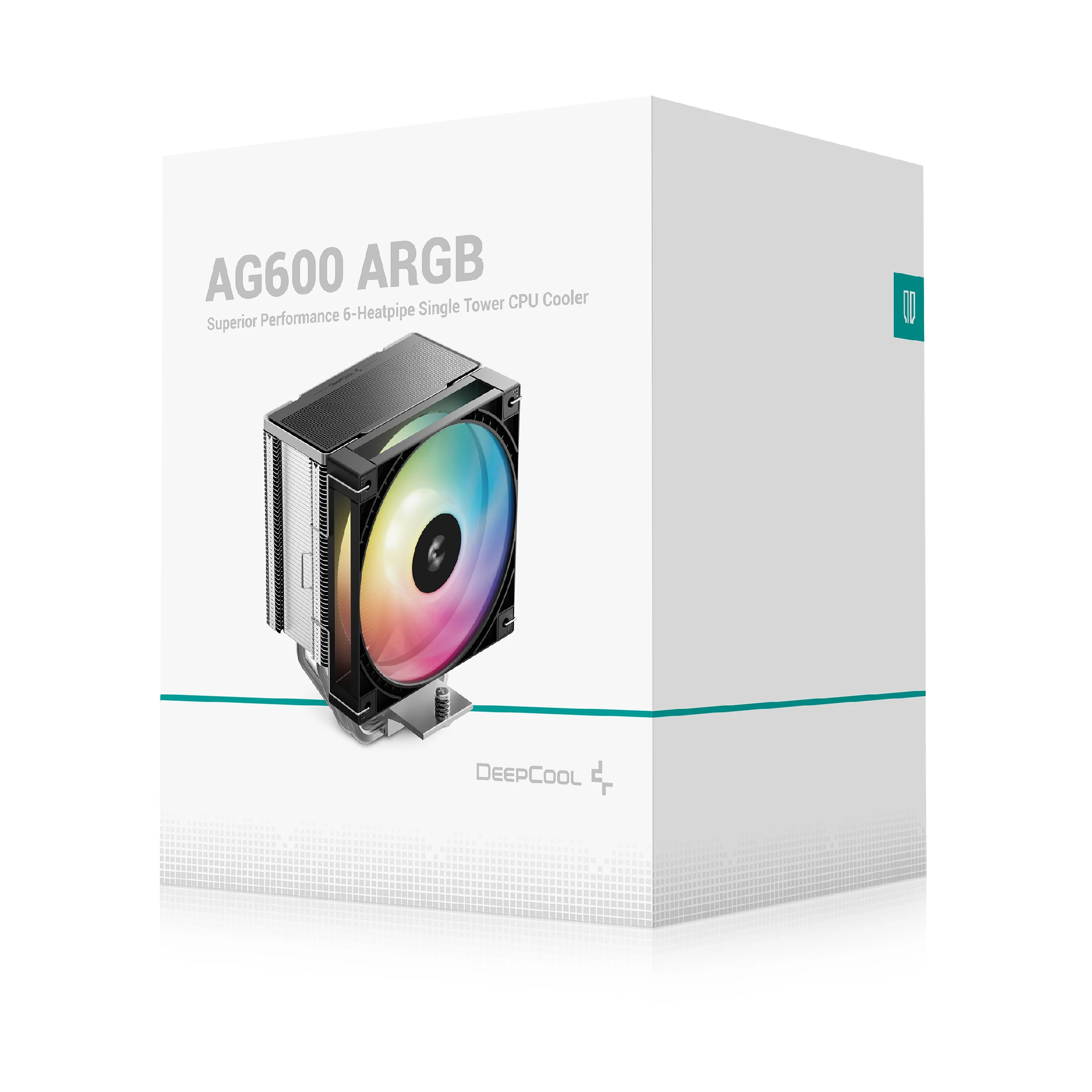 DeepCool охладител CPU Cooler AG600 - Addressable RGB - LGA1851/AM5
