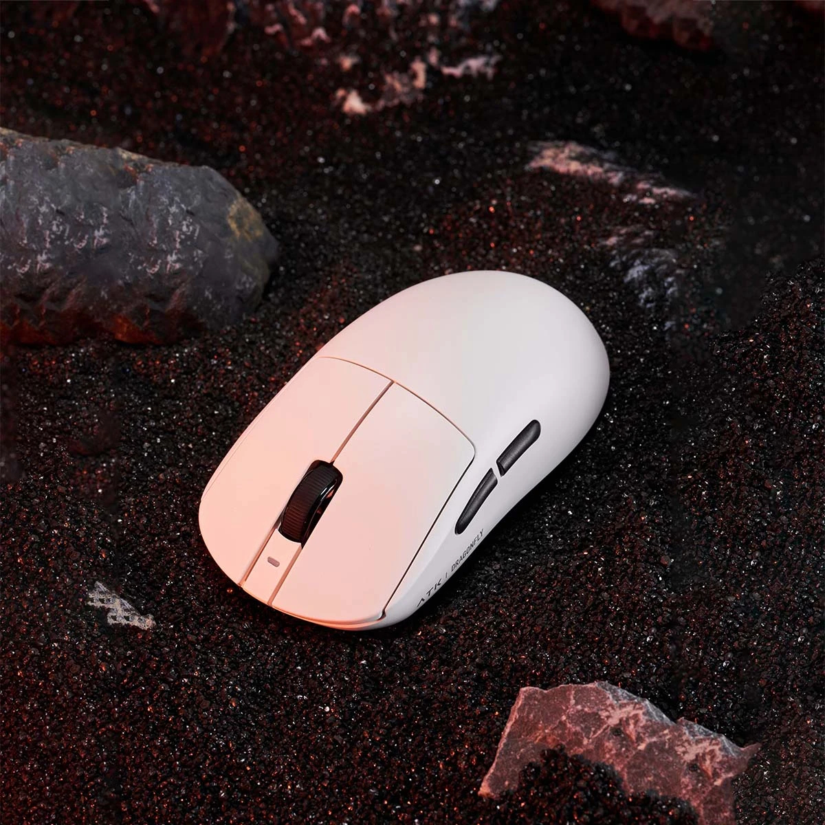 ATK професионална геймърска мишка Wireless Gaming Mouse A9 2.0 Tri-mode Nearlink - 1K, White