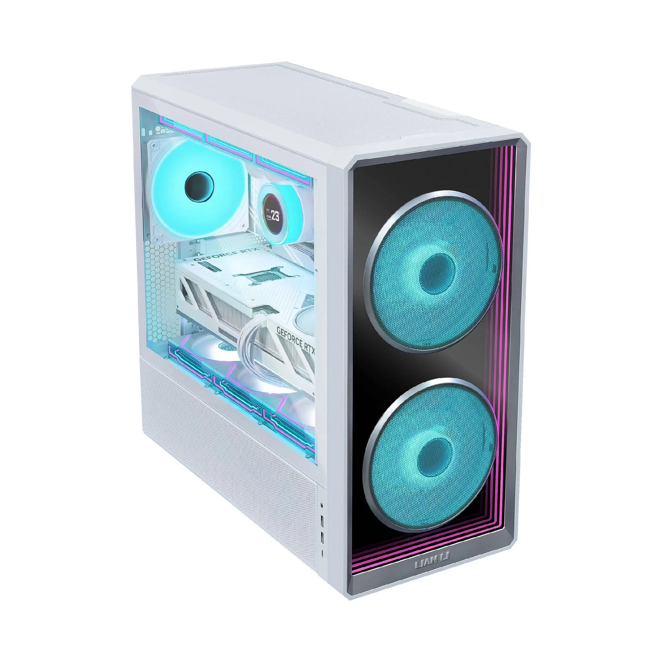 Lian Li кутия Case ATX - LANCOOL 217 INF - White