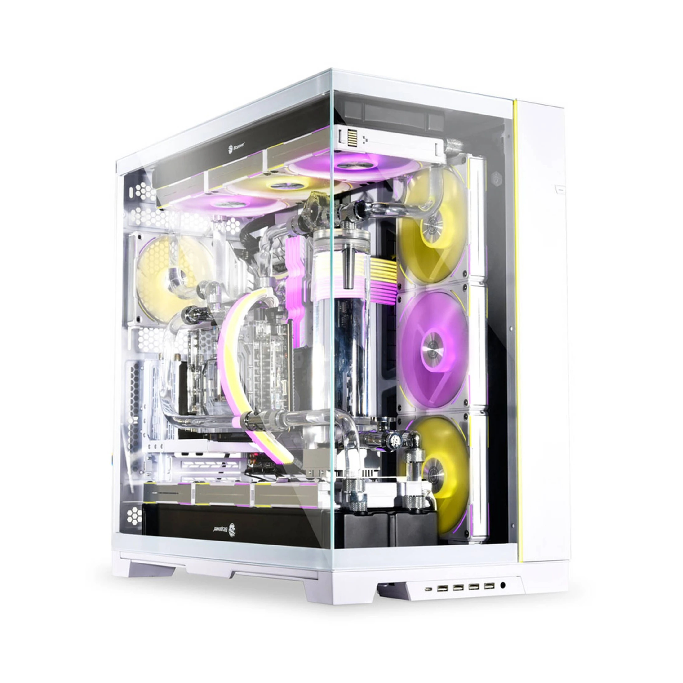 Lian Li кутия Case E-ATX - O11 Dynamic EVO XL - White