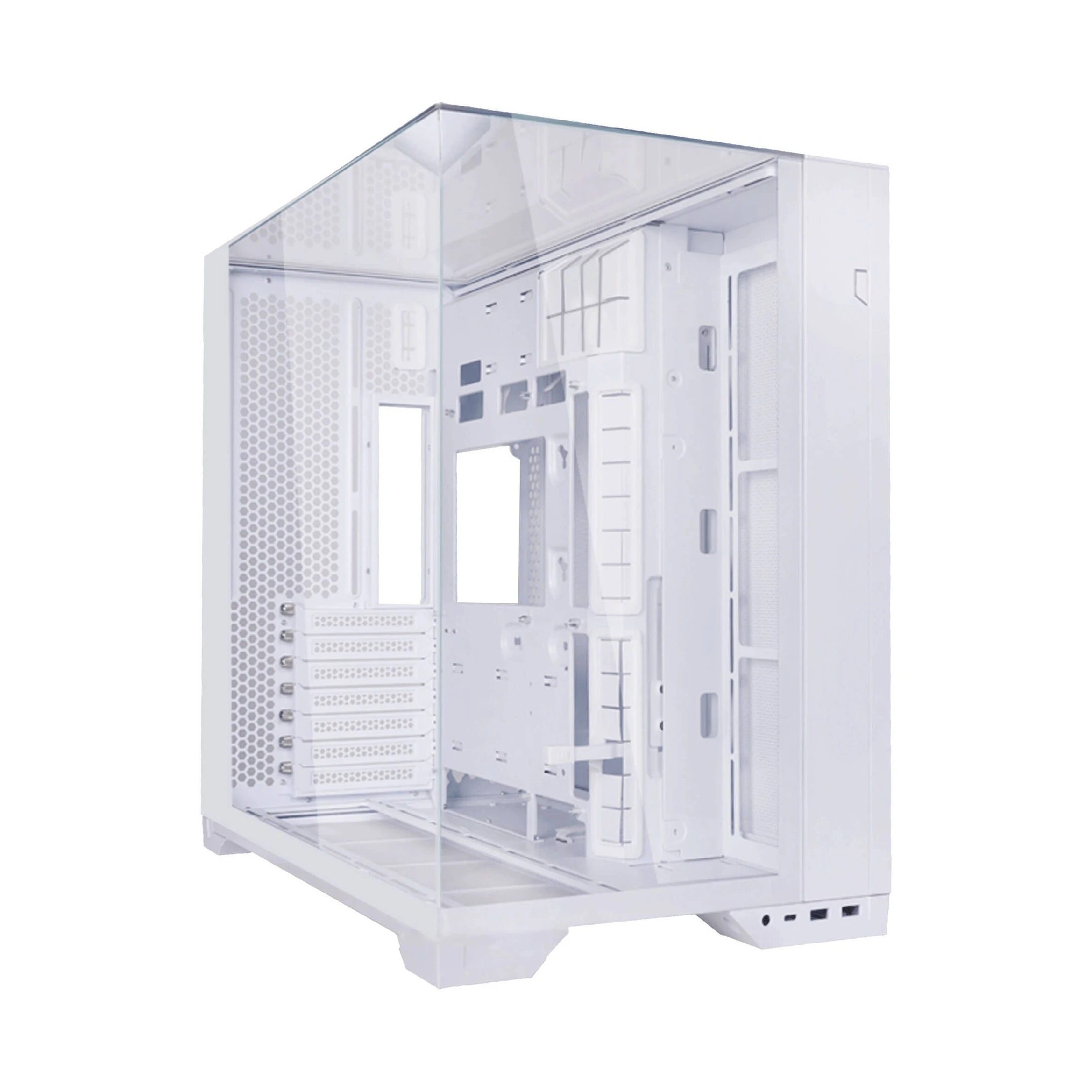 Lian Li кутия Case E-ATX - O11 Vision Compact - White