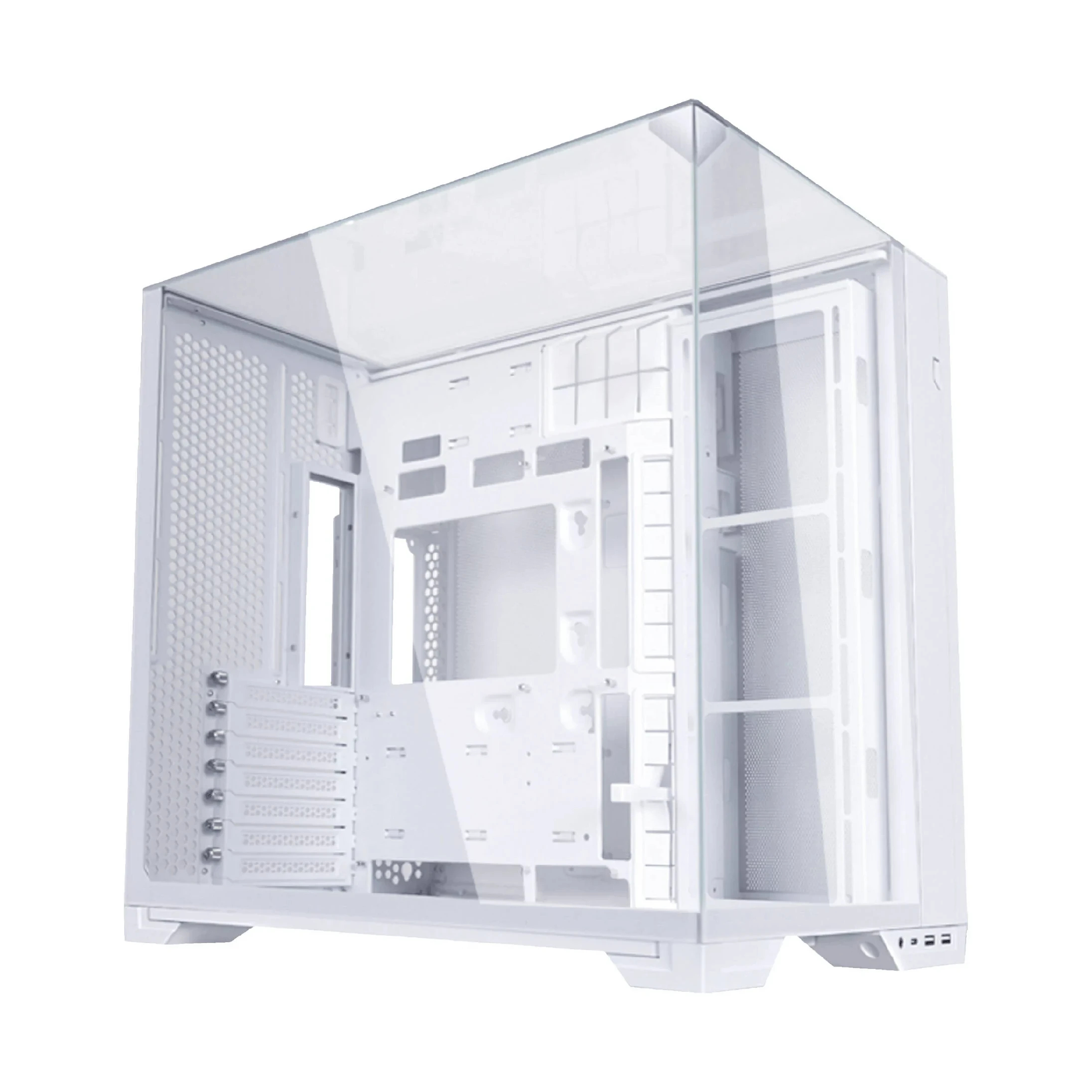 Lian Li кутия Case E-ATX - O11 Vision Compact - White