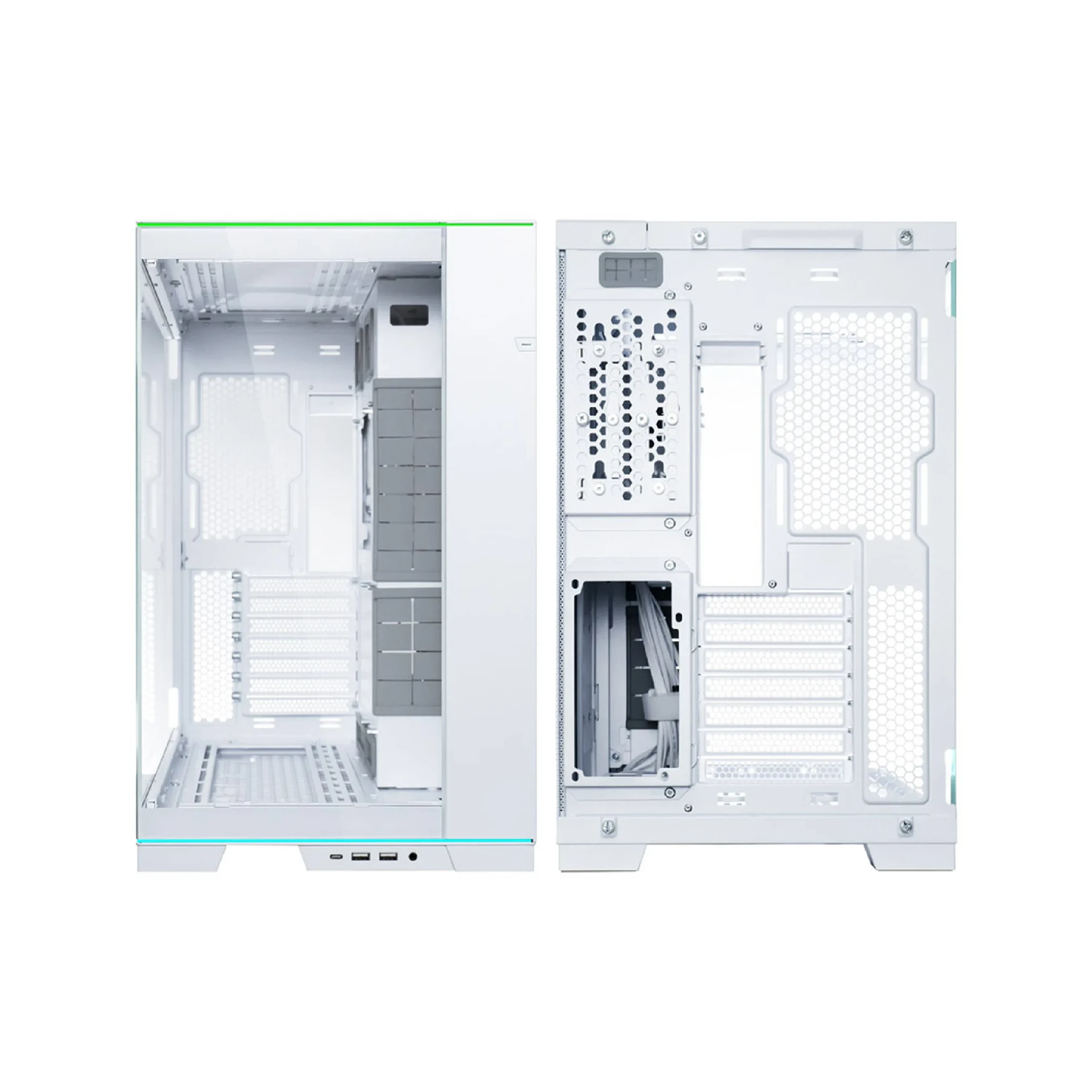 Lian Li кутия Case E-ATX - O11D EVO RGB White