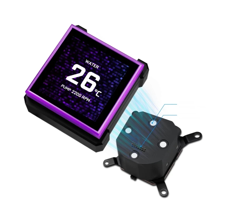 Lian Li водно охлаждане Water Cooling HydroShift II LCD-S 360TL