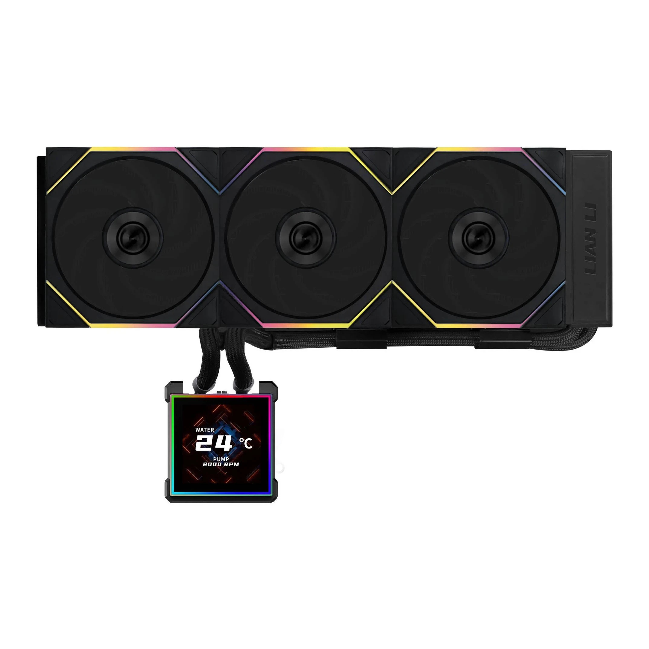 Lian Li водно охлаждане Water Cooling HydroShift II LCD-S 360TL