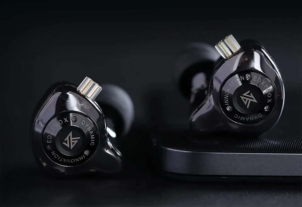KZ професионални слушалки Hi-Fi In-Ear-Monitors - EDX PRO X Black Mic
