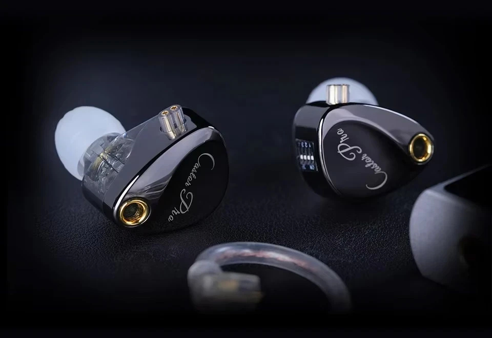 KZ професионални слушалки Hi-Fi In-Ear-Monitors - Castor Pro Gray Mic (Bass version) - Bass Up Edition
