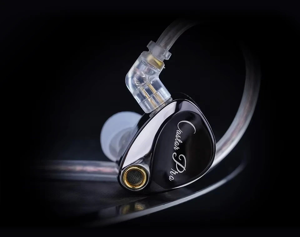 KZ професионални слушалки Hi-Fi In-Ear-Monitors - Castor Pro Gray Mic (Bass version) - Bass Up Edition