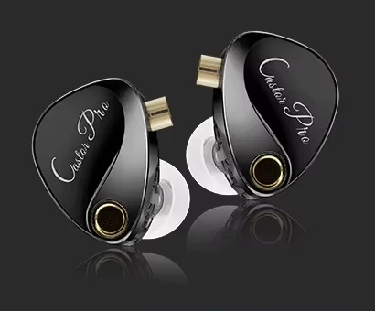 KZ професионални слушалки Hi-Fi In-Ear-Monitors - Castor Pro Gray Mic (Bass version) - Bass Up Edition