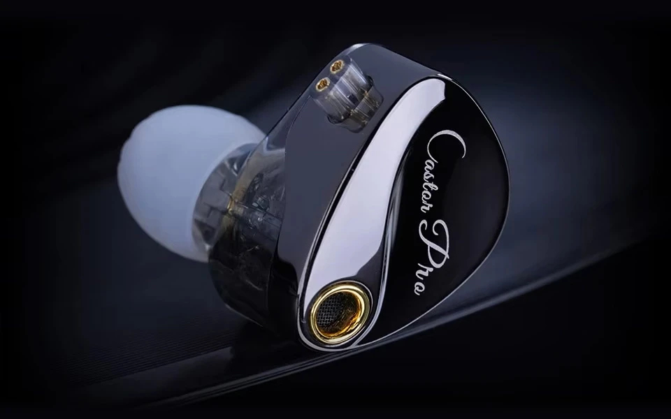 KZ професионални слушалки Hi-Fi In-Ear-Monitors - Castor Pro Silver Mic - Harman Edition