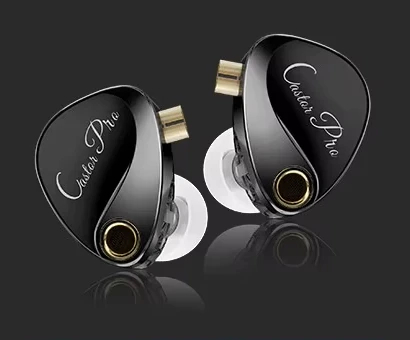 KZ професионални слушалки Hi-Fi In-Ear-Monitors - Castor Pro Silver Mic - Harman Edition