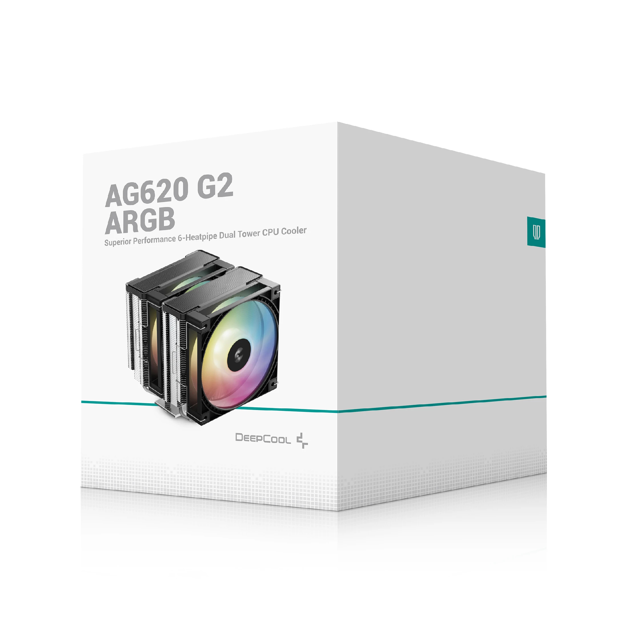 DeepCool охладител CPU Cooler AG620 G2 ARGB - Dual-Tower - LGA1851/AM5